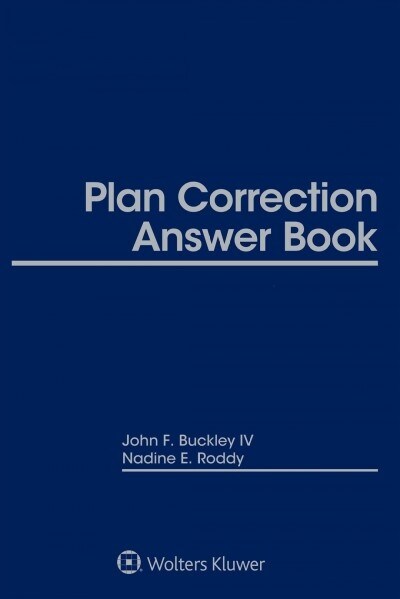 Plan Correction Answer Book (Hardcover, 7)