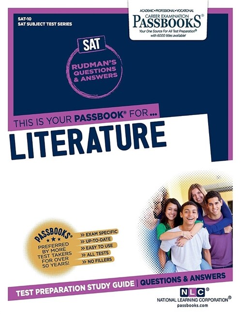 Literature (Sat-10): Passbooks Study Guide Volume 10 (Paperback)