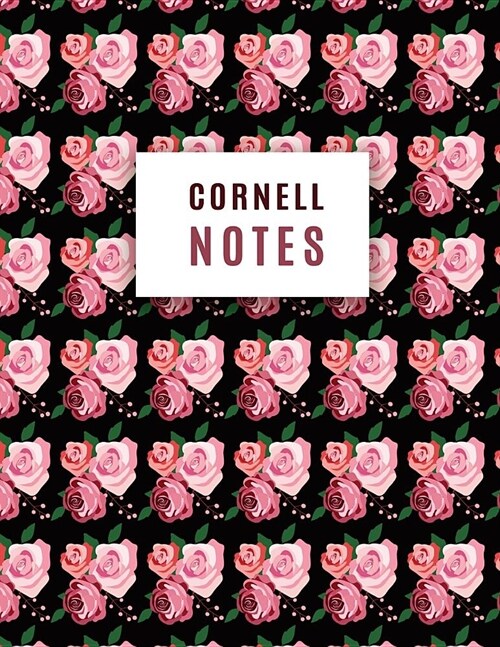 Cornell Notes: 8.5 x 11,, 120 pages, Lined Student Notebook, For Note Taking, For Lecture and Meetings (Paperback)