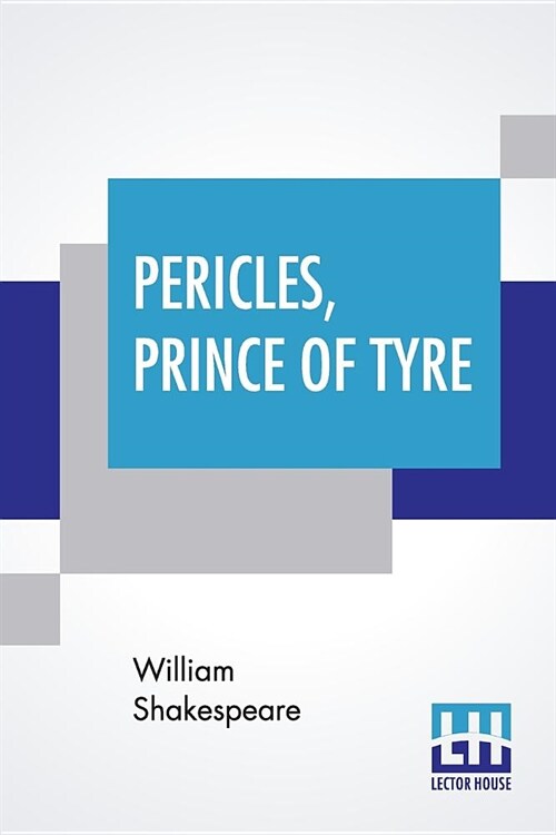 Pericles, Prince Of Tyre (Paperback)