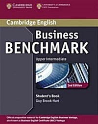 [중고] Business Benchmark Upper Intermediate Business Vantage Student‘s Book (Paperback, 2 Revised edition)