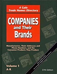 Companies and Their Brands (Hardcover, 37th)