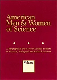 American Men & Women of Science: 8 Volume Set (Hardcover, 31)