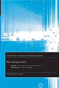 The Concept of Evil, Volume XXXVI (Paperback)