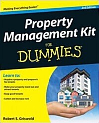 Property Management Kit for Dummies [With CDROM] (Paperback, 3)