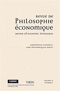 Experimental Economics: Some Methodological Aspects (Paperback)