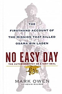 No Easy Day (Hardcover, Large Print)