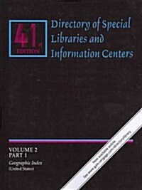 Directory of Special Libraries and Information Centers (Paperback, 41)