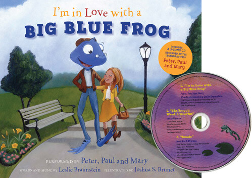 노부영 Im in Love with a Big Blue Frog (Hardcover + CD)