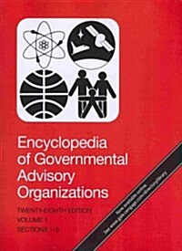 Encyclopedia of Governmental Advisory Organizations: 3 Volume Set (Hardcover, 28)