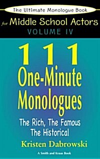 111 One-Minute Monologues (Paperback)