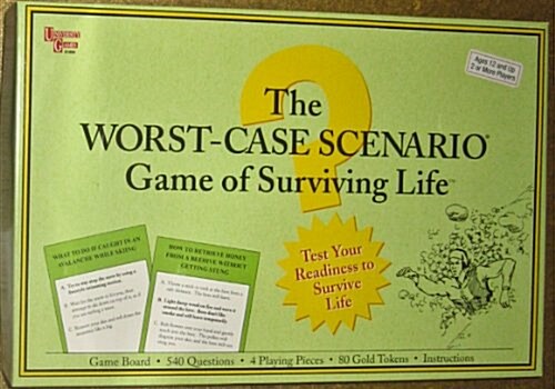 University Games Worst Case Scenario (Board Game)