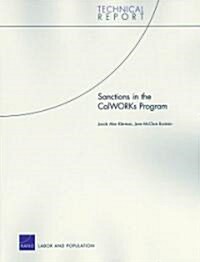 Sanctions In The CalWORKs Program (Paperback)