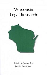 Wisconsin Legal Research (Paperback)