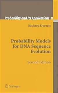 Probability Models for DNA Sequence Evolution (Hardcover, 2, 2008)