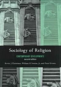 Sociology of Religion: Contemporary Developments (Paperback, 2)