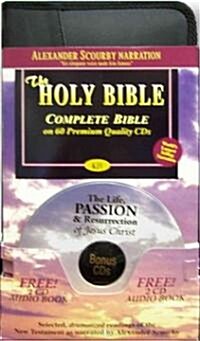 Alexander Scourby Bible-KJV [With Life, Resurrrection and Passion of Jesus Christ] (Audio CD)