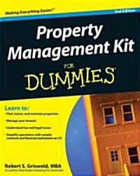 Property Management Kit For Dummies (Paperback, CD-ROM, 2nd)