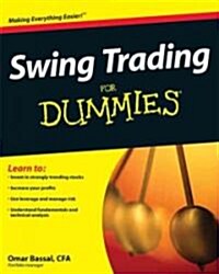 [중고] Swing Trading for Dummies (Paperback)