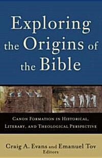 Exploring the Origins of the Bible: Canon Formation in Historical, Literary, and Theological Perspective (Paperback)
