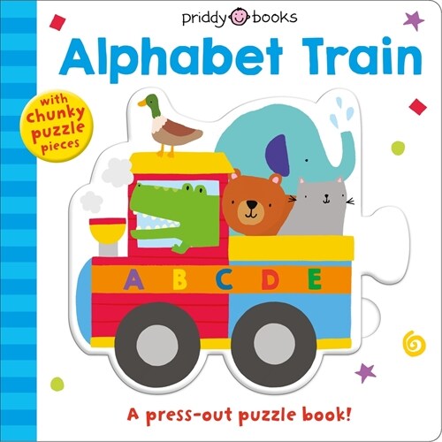 [중고] Puzzle and Play: Alphabet Train: A Press-Out Puzzle Book! (Board Books)