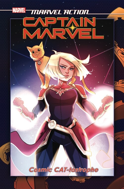 Marvel Action: Captain Marvel: Cosmic CAT-tastrophe (Paperback)