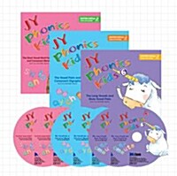 JY Phonics Kids 4~6권 세트(Book 3권+CD 3장)