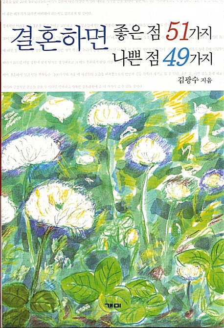 결혼하면 좋은 점 51가지 나쁜 점 49가지