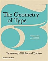 The Geometry of Type : The Anatomy of 100 Essential Typefaces (Hardcover)