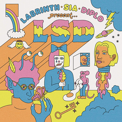 [수입] LSD - Labrinth Sia & Diplo Present [블루 & 오렌지 스플래터 컬러 LP]