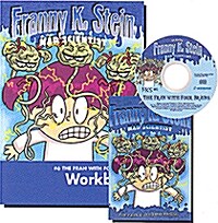 Franny K. Stein, Mad Scientist #6 : The Fran With Four Brains Set (Paperback + Workbook + CD)