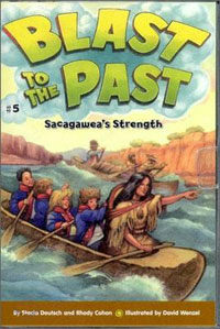 Blast to the Past #5 : Sacagawea's Strength (Paperback + CD 2장)