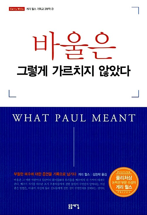 [중고] 바울은 그렇게 가르치지 않았다