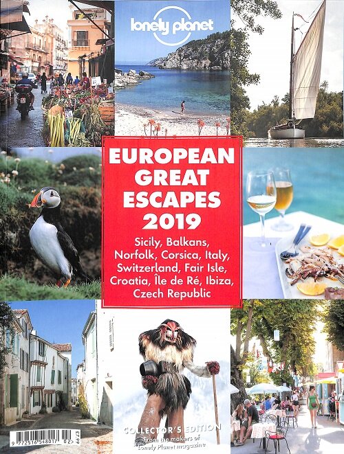 Lonely Planet European Great Escapes 2019년 No.2