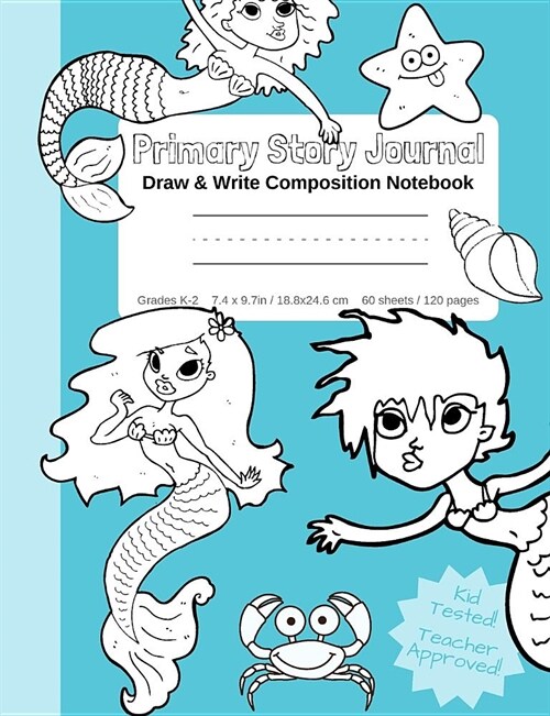 Primary Story Journal - Draw & Write Composition Notebook Grades K-2 Cute Fun: Perfect for School and Home Classroom & Homeschooling Elementary Age Ha (Paperback)