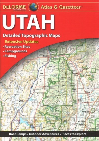 Delorme Atlas & Gazetteer: Utah (Paperback, 11)