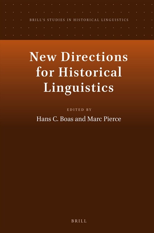 New Directions for Historical Linguistics (Hardcover)