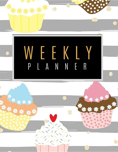 Weekly Planner: 48-Weekly Schedule Organizer Undated Planner Unique Customized Cover-Themed Colored Interior Border Volume 18 Colorful (Paperback)