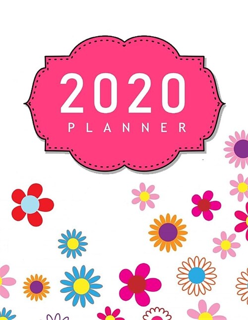 2020 Planner: January-December 2020 12-monthly Calendar Schedule Organizer with Inspirational Quotes Unique Customized Cover-Themed (Paperback)