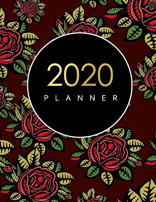 2020 Planner: January-December 2020 12-monthly Calendar Schedule Organizer with Inspirational Quotes Unique Customized Cover-Themed (Paperback)