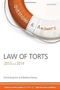 Q & A Revision Guide Law of Torts 2013 and 2014 (Paperback)