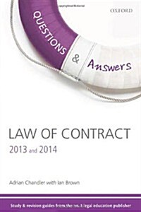 Q & A Revision Guide Law of Contract 2013 and 2014 (Paperback)