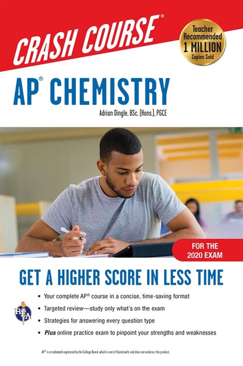 Ap(r) Chemistry Crash Course, Book + Online: Get a Higher Score in Less Time (Paperback, 3, Third Edition)