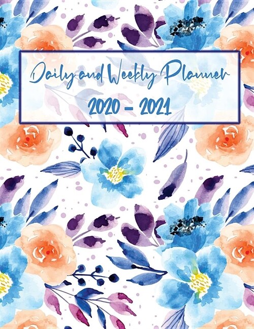 Daily and Weekly Planner 2020 - 2021: 2 Years Daily and Weekly View Planner, planner 2020 - 2021 Organizer (Paperback)