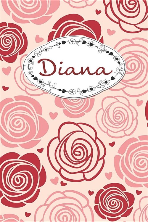 Diana: Personalised Notebook / 120 Pages / Dot Grid / Perfect for journaling and writing notes. (Paperback)