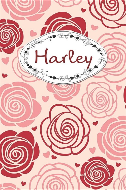 Harley: Personalised Notebook / 120 Pages / Dot Grid / Perfect for journaling and writing notes. (Paperback)