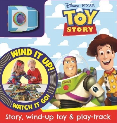 Disney Pixar: Toy Story: Busy Board with Wind-Up Car & Track (Paperback)