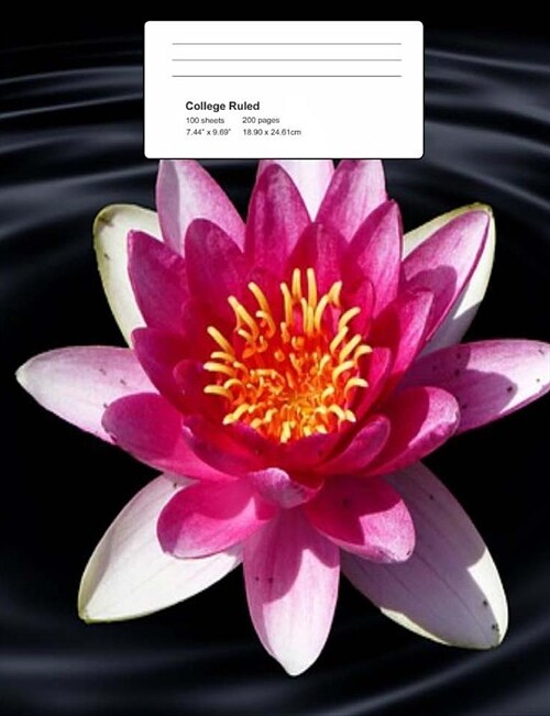 Lotus Flower Composition Book (Paperback)