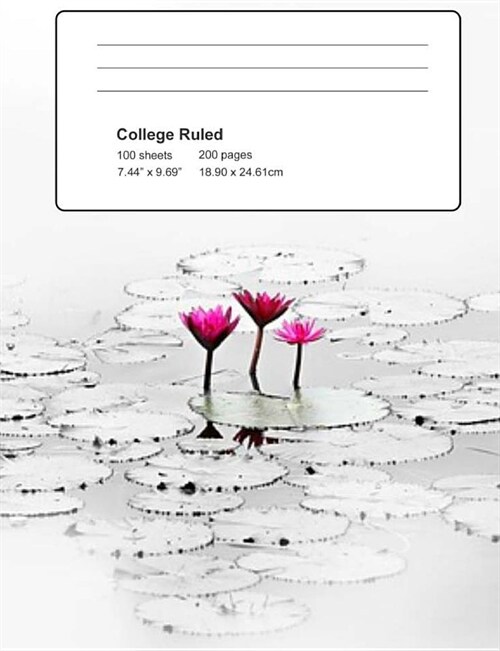 Lotus Flower Composition Book (Paperback)