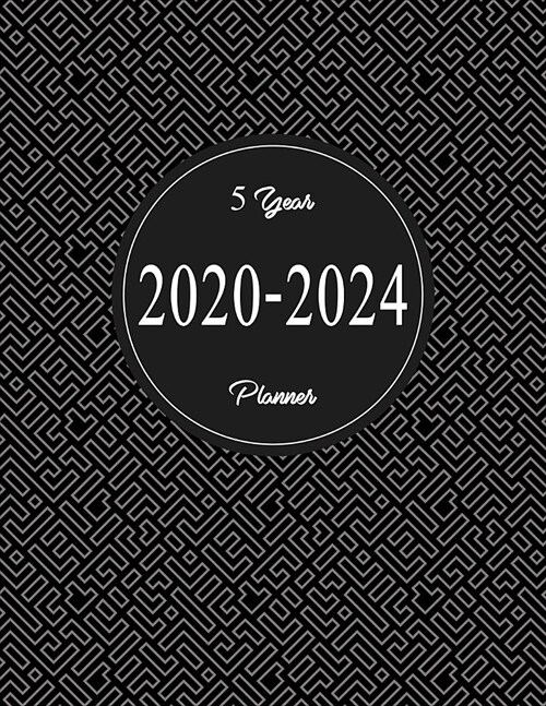 5 year planner 2020-2024: 2020-2024 planner. 60 Months Calendar, Monthly Schedule Organizer Agenda Planner For The Next Five Years, Appointment (Paperback)